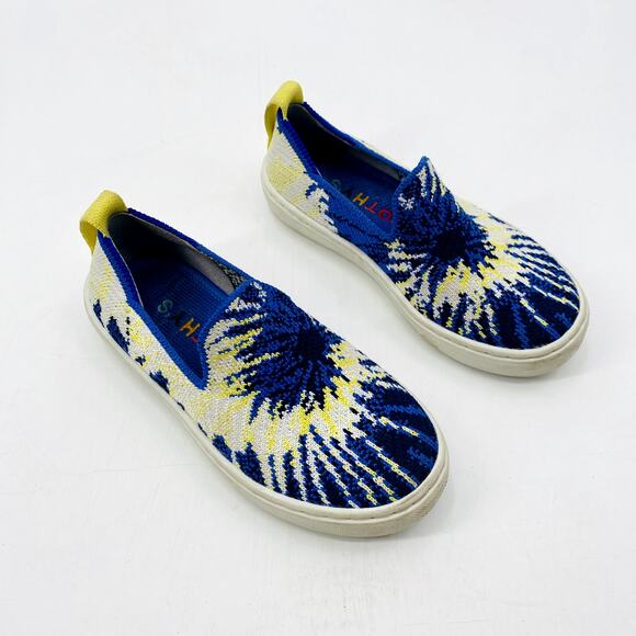 Rothy's Blue Burst Kids Sneakers - Picture 2 of 6